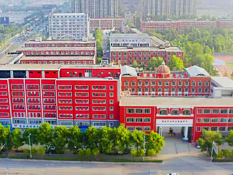 澄城校园鸟瞰图